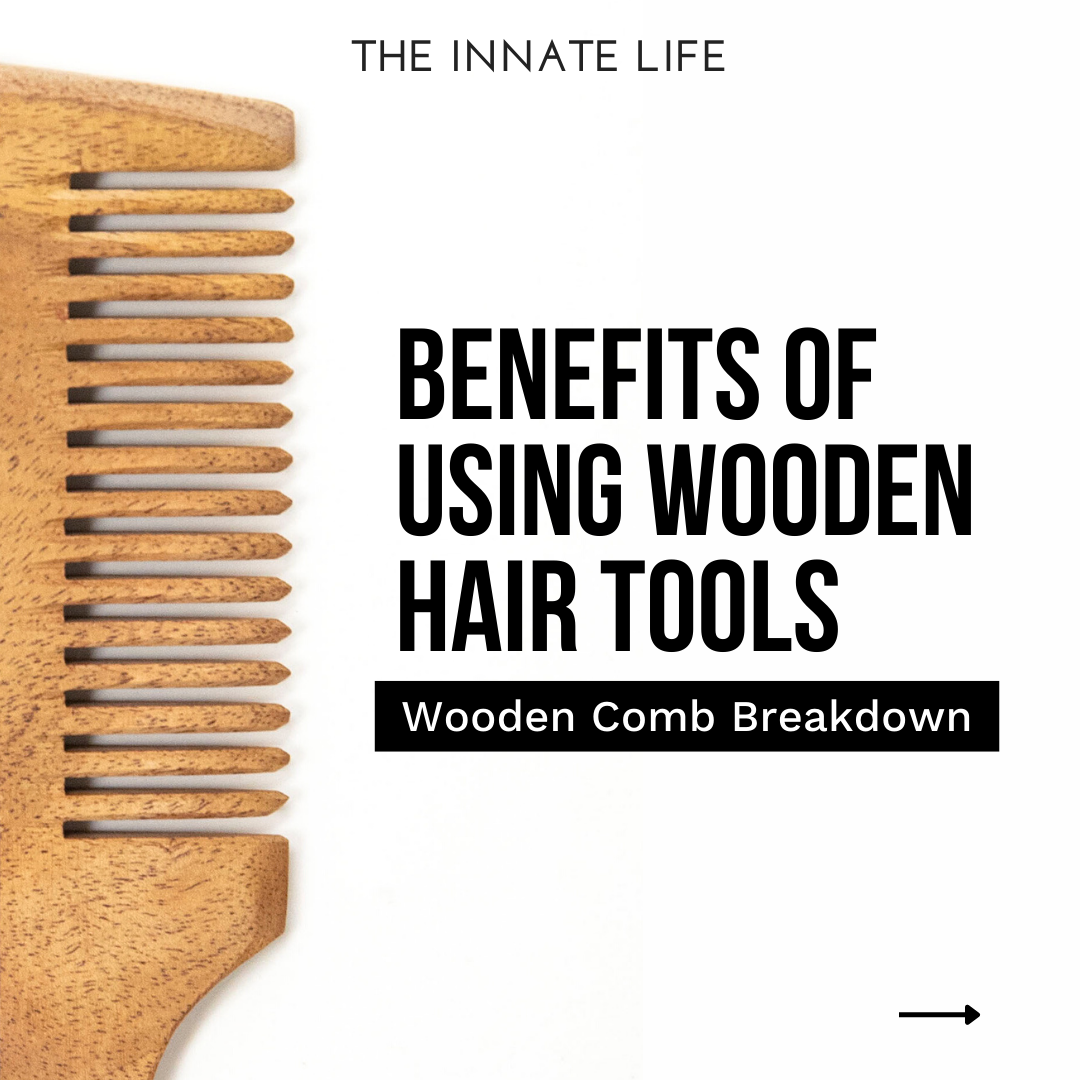 NEEM WOOD DETANGLING COMB