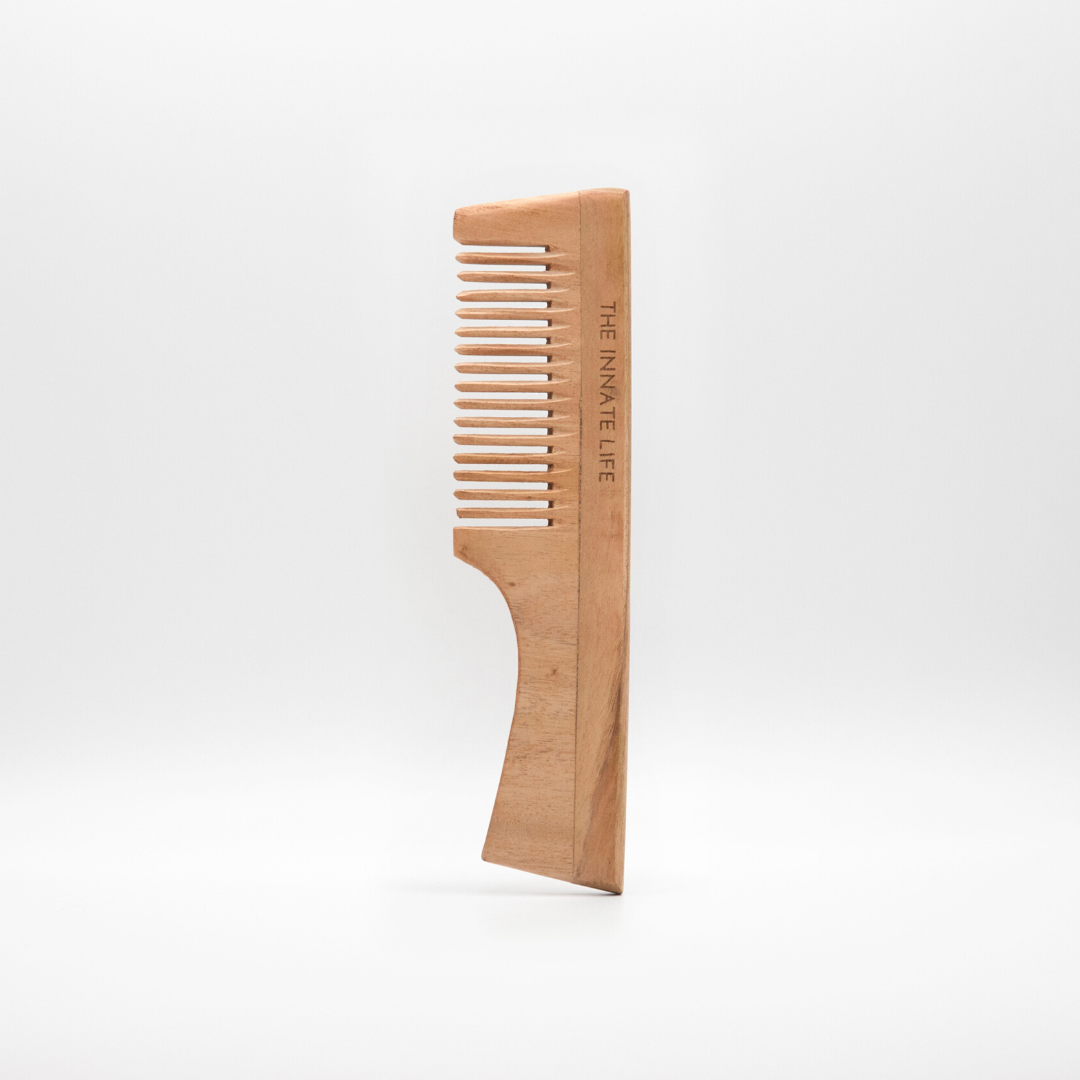 NEEM WOOD DETANGLING COMB